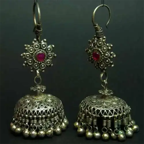 Afghan Glass Earrings