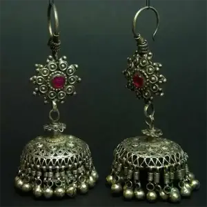 Afghan Glass Earrings