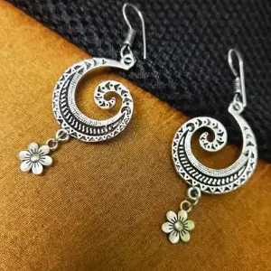 German Silver Earrings