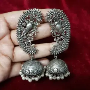 German Silver Earrings