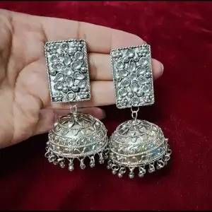 German Silver Earrings